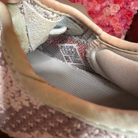 Yeezy blue tint zebra sneakers size 8 - Picture 8 of 9